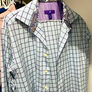Egara Mens Button Down Shirt
